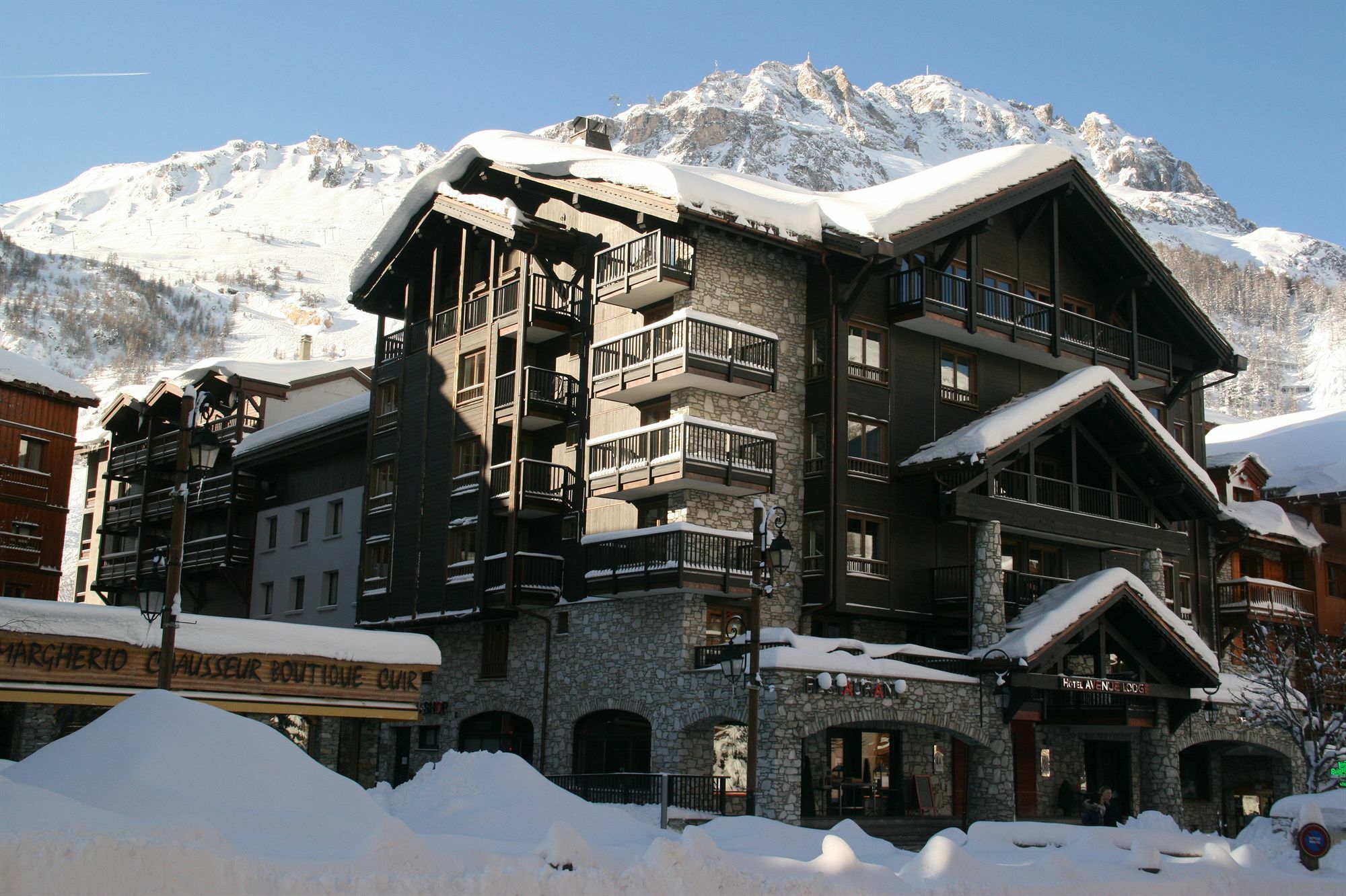 Hotel Avenue Lodge Val-dʼIsère Buitenkant foto